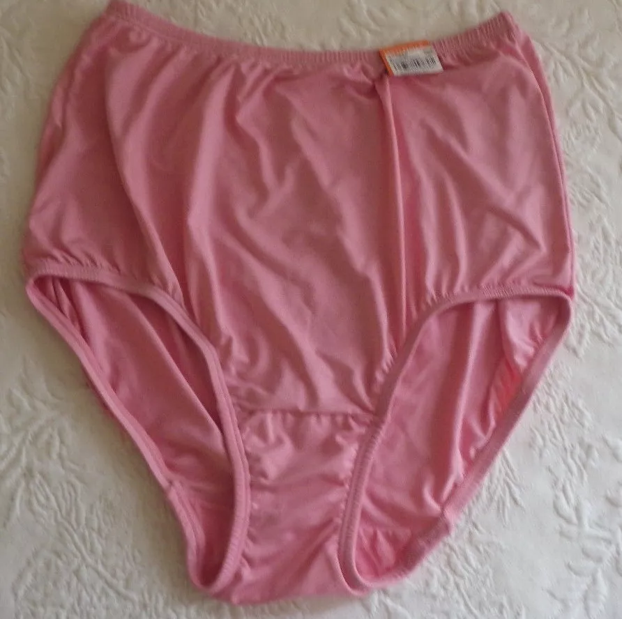 Womens Panties Warners Lingerie Intimates New Size Large Pink Underwear