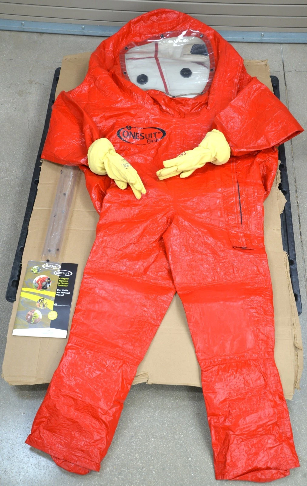 ONESuit Flash NFPA 1991, 2005 Protective Hazmat Suit Large Saint Gobain SEI image 6