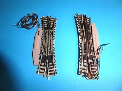 FLEISCHMANN N 9166 L ohne Box: 2x elektrische Doppelkreuzung links (18)