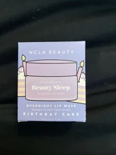 NCLA Beauty Sleep Overnight Lip Mask in Birthday Cake 0.5 fl oz 