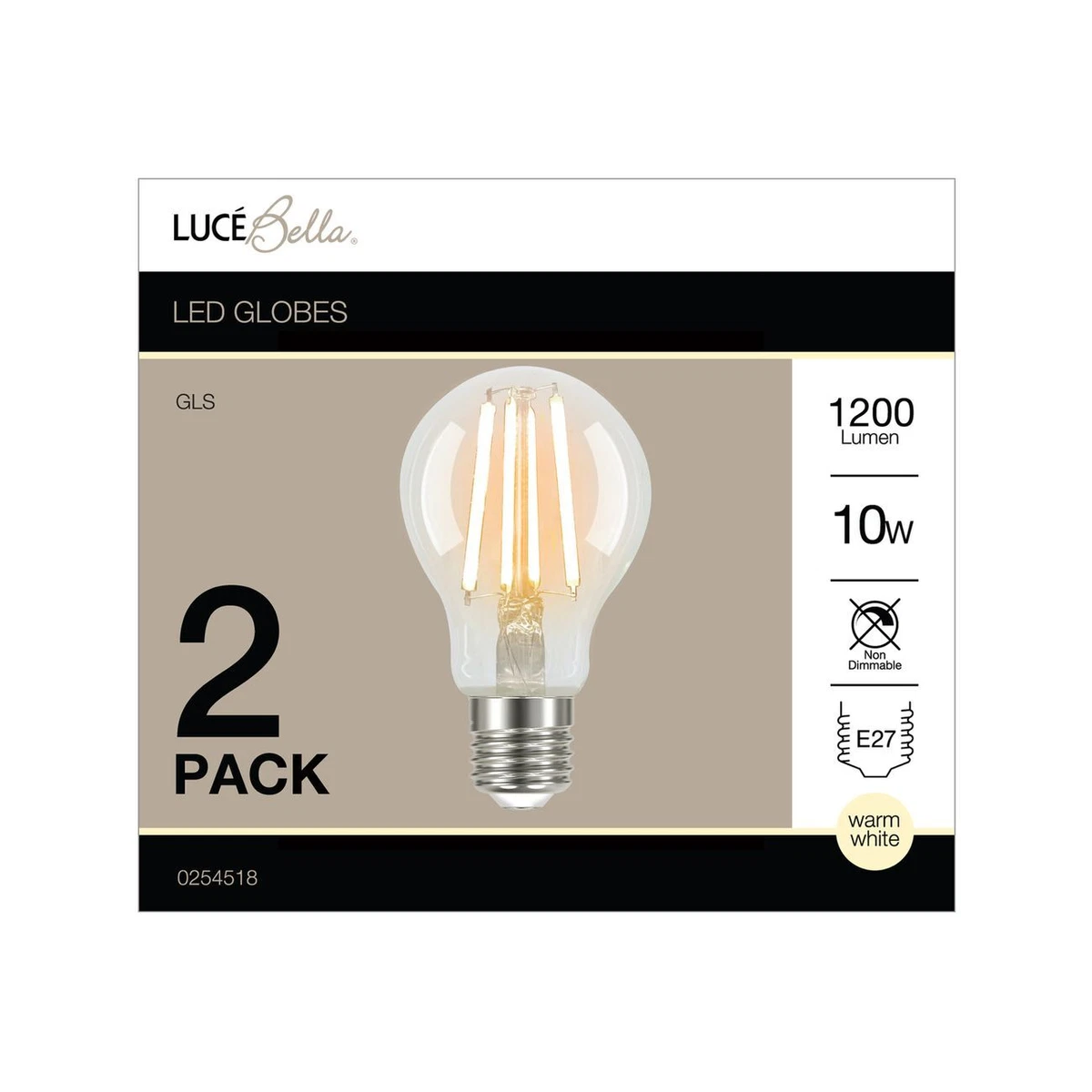 Led e27 2024 1200 lumen