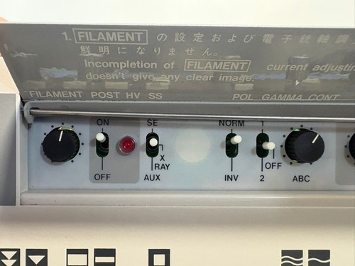 Hitachi SEM Scanning Electron Microscope S-2460N Control Panel Part 48E-0732 - Picture 6 of 23