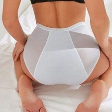 Women Menstrual Period Briefs Leak Proof Underwear Incontinence High Waist Pants