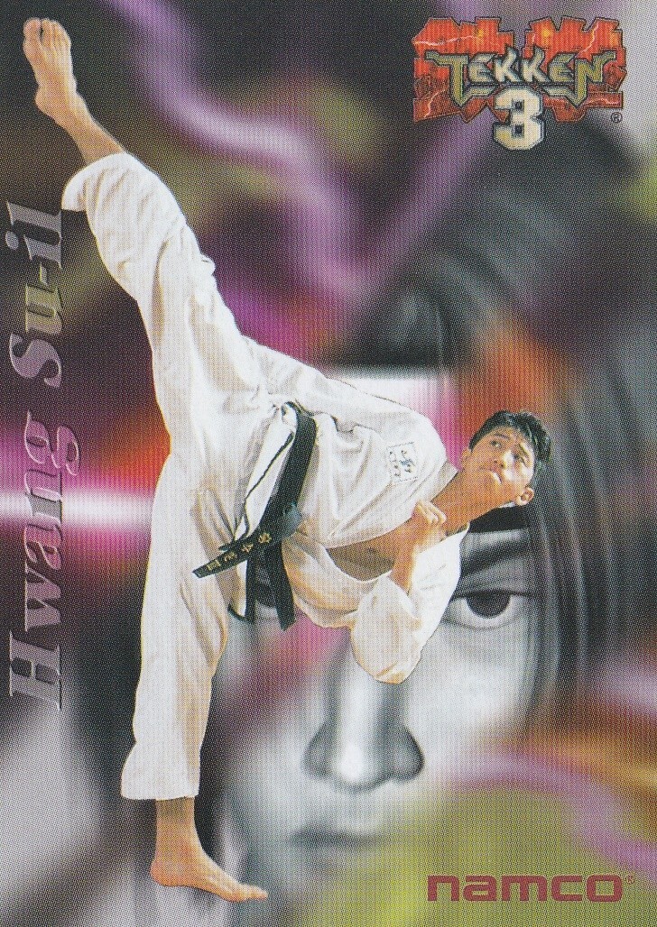 Hwang Su-il TEKKEN 31998 Epoch Namco Official Collection Cards #078