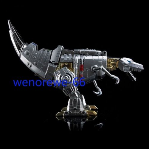 New 4th Party MP-08 MP08 Oversized King Grimlock Prime Stainless Steel Color Ver - Picture 10 of 21