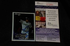 CARLOS GONZALEZ 2010 TOPPS CHROME SIGNED AUTOGRAPHED CARD #93 JSA ROCKIES HOT!