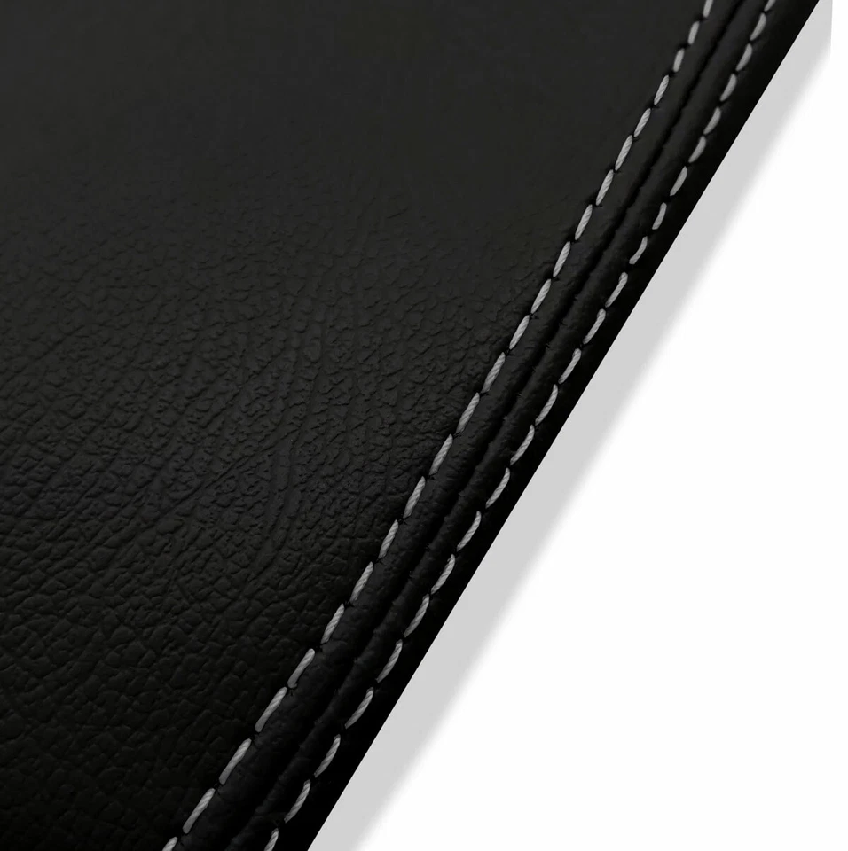 Cubierta de parasol PVC de cuero sintético para Ford Mustang 1987-1993 puntada gris Foto 3 de 4