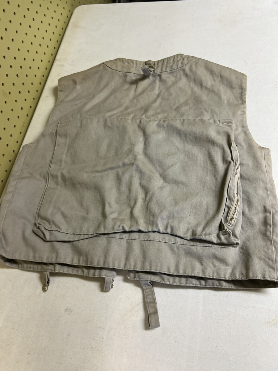 Gilet De Pêche à La Mouche Vintage Orvis – Taille S – Bronzé – Fabriqué à Hong Kong