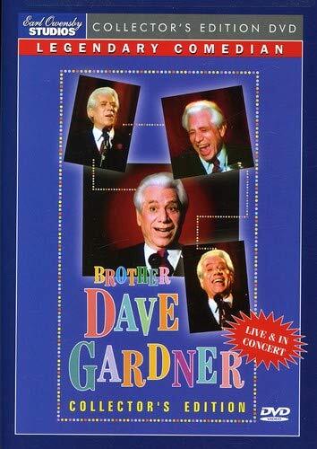 `GARDNER,BROTHER DAVE` Brother Dave Gardner-Live & In Concert DVD NUOVO