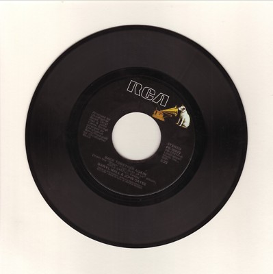 1977 Hall & Oates Back Together Again Vinyl 45