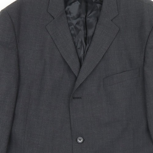 Willson Mens Grey Wool Blend Blazer Size 44 - Picture 8 of 12