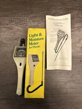 Vintage Micronta Light And Moisture Meter For Plants 