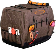 Mud River Dixie Insulated Utility Kennel Cover For Dakota 283 Crates, Brown
