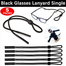 5PCS Glasses Neck Cord Lanyard Holder Sport Sunglasses Neck Strap Eyeglass Read