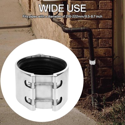 Pipe Repair Clamp Leak Sealer Emergency Pipe Repair For Plastic Metal Pipe 10in