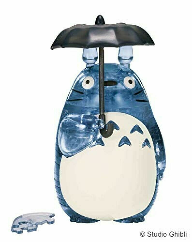 3D Crystal Puzzle Totoro Gray Ghibli 42 Piece from JAPAN | eBay
