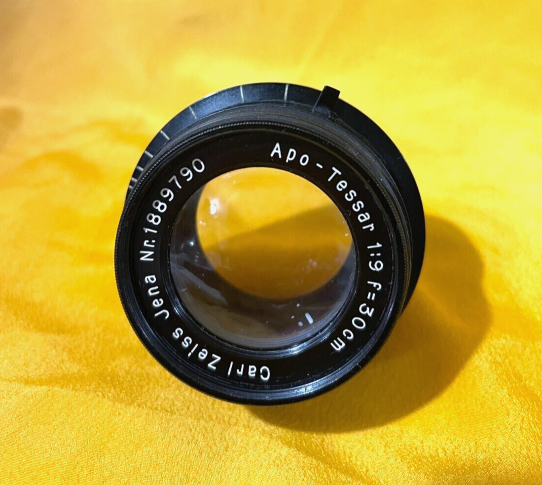 Carl Zeiss Jena Apo Tessar 30cm,300mm,F 9 Lens Large Format No