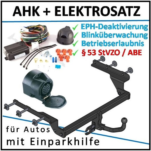 AHK + ES13 FüR Ford Mondeo I II III Kombi 93-96-00-07 Eph-Abschaltung-image