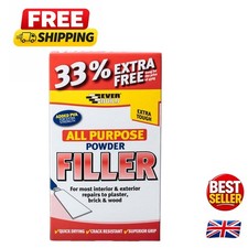 Image of Everbuild All Purpose Powder Filler 600g – Quick Drying for Interior & Exterior
