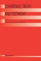 Stephan Hartmann (U. A.) | Coherence, Truth And Testimony | Buch | Englisch | Iv