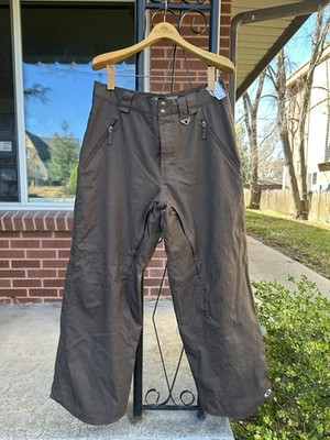 Vintage Oakley Loose Fit Brown Ski Snowboard Pants Medium Y2K 2000s