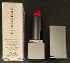 Burberry Kisses Hydrating Lip Color Lipstick Mini 1g MILTARY RED #109 NIB