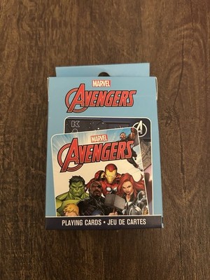 Marvel Avengers (Blue Box) Playing Cards- Brand New