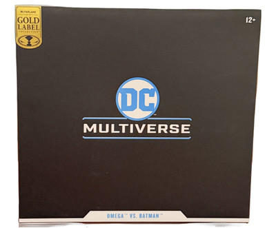 DC Multiverse Omega vs Batman Figure MISB 2023 McFarlane Gold Label Edition