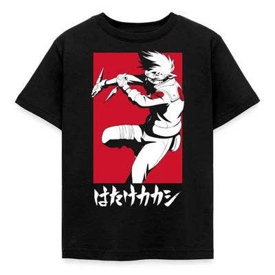 Naruto Shippuden Cooles Kakashi-Design Kinder T-Shirt - Bild 1 von 4