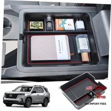 Center Console Organizer for 2023-2026 Honda Pilot, 2024-2026 Honda Red