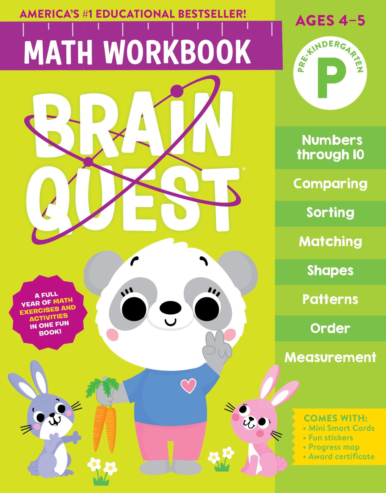 Brain Quest Math Workbook: Pre-Kindergarten Workman Publishing - Image 6