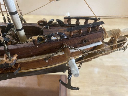 Cutty Sark Wood Clipper Ship (26”) - Picture 3 of 13
