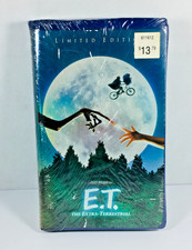 E.T. The Extra-Terrestrial VHS 2002 Limited Edition Sealed w/ WATERMARKS VTG