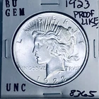 1923 P BU GEM PEACE SILVER DOLLAR UNC MS+++ U.S. MINT RARE COIN 8365