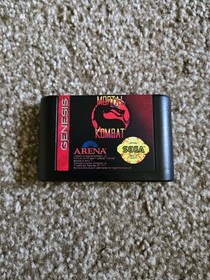 Mortal Kombat (Sega Genesis, 1993) Complete CIB w Registration Card VG Condition