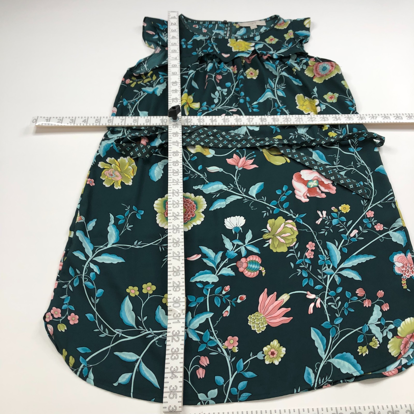 Loft PM Petite Medium Polyester Shift Mini Above … - image 7