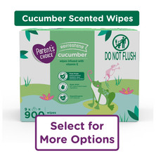 Parent's Choice Cucumber Scent Baby Wipes, 900 Count
