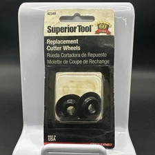 Superior Tool 42348 Replacement Cutter Wheels 2-Pack