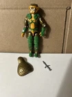 1986 GI Joe * Serpentor * With headdress and knife no cracks very stiff