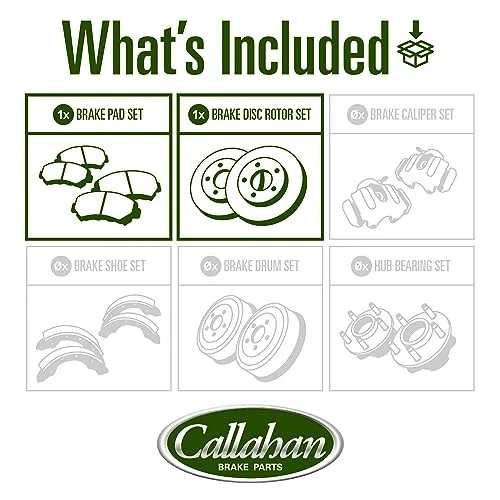 Rear Brake Kit For Lexus IS250 2014-2015, Lexus IS350 2014-2015 [Model Foto 2 de 4