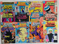 Lot of 12 Comics: The Legion of Super-Heroes 300-302, 304-312 by DC Comics 1983