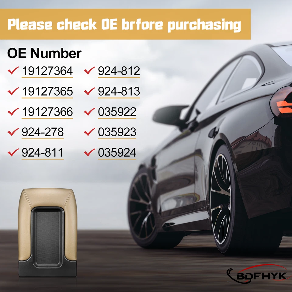 Крышка центральной консоли для 99-07 Chevy Silverado #19127364 чехол-органайзер подлокотника - Изображение 3 из 4