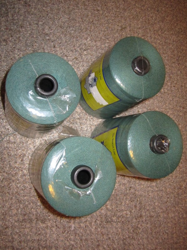 GREEN POLYESTER/COTTON 8/3 WEAVING WARP
