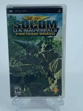 Socom Navy Seals Fire Team Bravo PSP - Tested & Complete