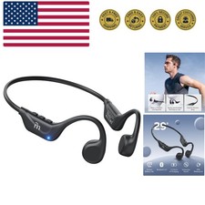 Bone Conduction Headphones,Open Ear Headphones Bluetooth5.4 with Mic,Wireless...