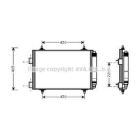 Kondensator Klimaanlage FüR Peugeot 307 SW 3H Break 3E CC 3B 3A/C