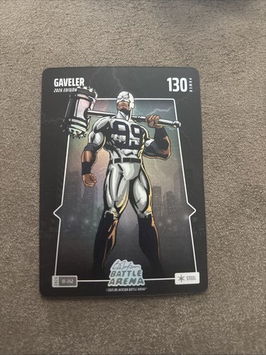2026 Bo Jackson Battle Arena Gaveler `Aaron Judge` #BF-242 BattleFoil STEEL