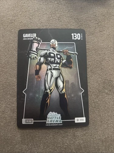 2026 Bo Jackson Battle Arena Gaveler `Aaron Judge` #BF-242 BattleFoil STEEL