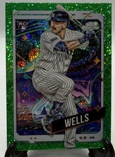 2024 Topps Cosmic Chrome Austin Wells Space Dust Refractor /75 (RC) Yankees
