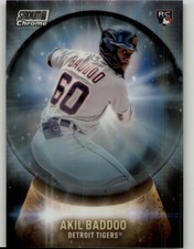 2021 Stadium Club Chrome Akil Baddoo Crystal Ball #CB-23 Detroit Tigers